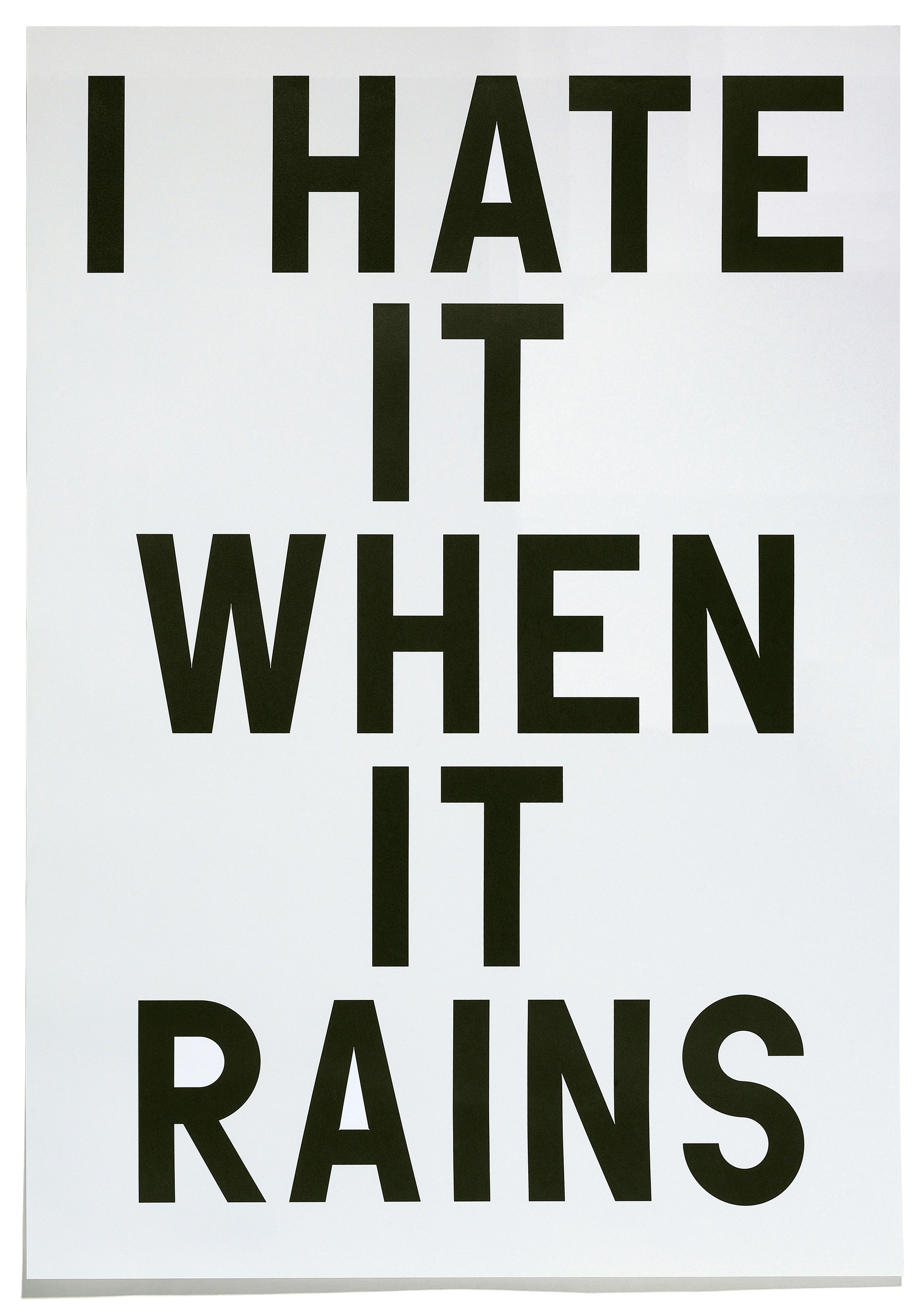 Hate The Rain